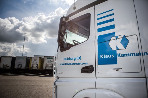 KAMMANN Zugmaschine im früheren Fahrzeugdesign